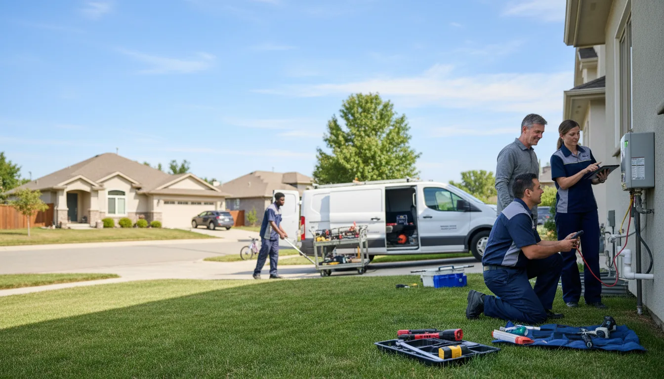 Tankless water heater service in Oakville, CA